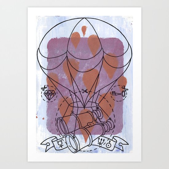Eyes To The Sky! Art Print