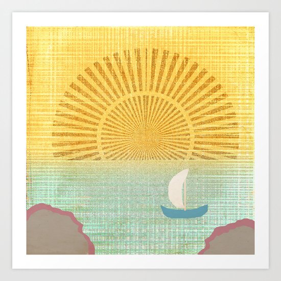 World Traveler Art Print