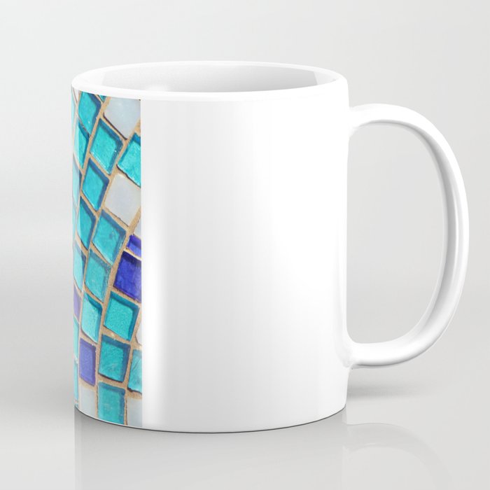 Blue Tiles - an abstract photograph. Coffee Mug