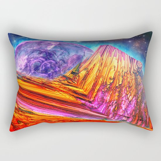Mystic Mountain Rectangular Pillow