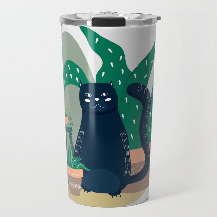Plant Kitty Travel Mug