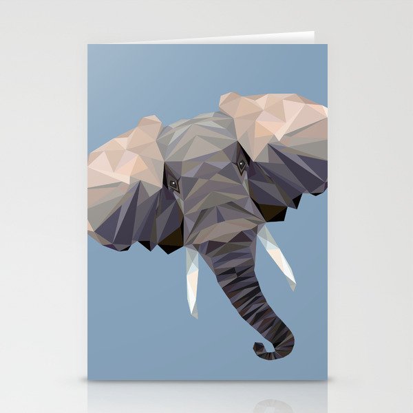 E is for Elephant Stationery Cards