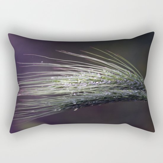 gocce di rugiada Rectangular Pillow
