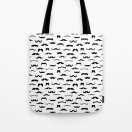 Many Mustaches Tote Bag
