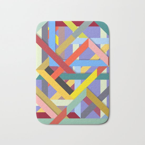Abstract #225 Corners, Intersections & Dead Ends Bath Mat