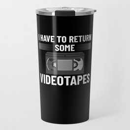 VHS Player Videotape Video Cassette Tape Recorder Travel Mug