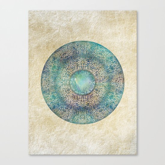 Moonchild Mandala Canvas Print