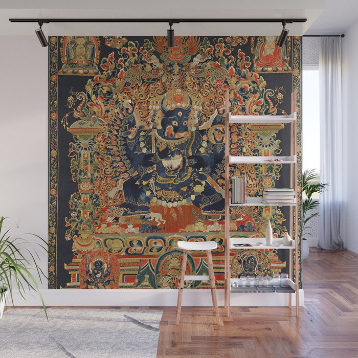 Tantric Buddhist Vajrabhairava Deity 2 Wall Mural