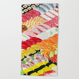 Sushi Beach Towel