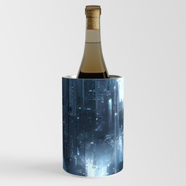 Futuristic City Wine Chiller