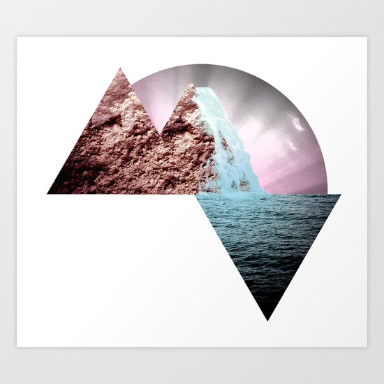 natural cycle Art Print