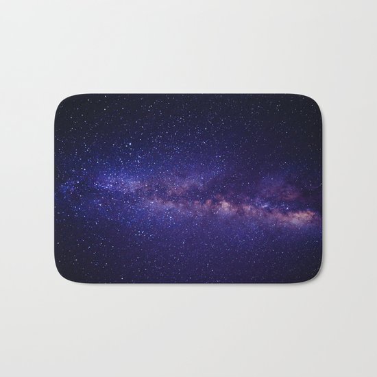 Summer Shore Galaxy Bath Mat