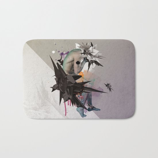 male nude art Bath Mat