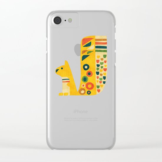 Century Squirrel Clear iPhone Case