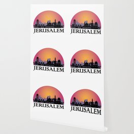 Jerusalem Old City Skyline - Israel Travel Wallpaper