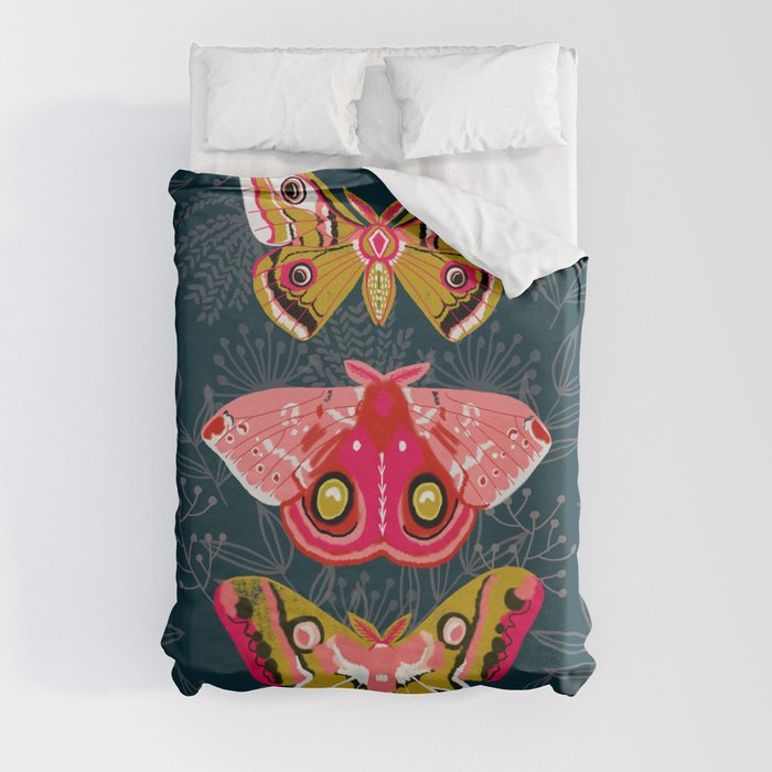 Lepidoptery No. 4 by Andrea Lauren Duvet Cover