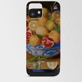 Still Life with Lemons, Oranges, and a Pomegranate iPhone Card Case