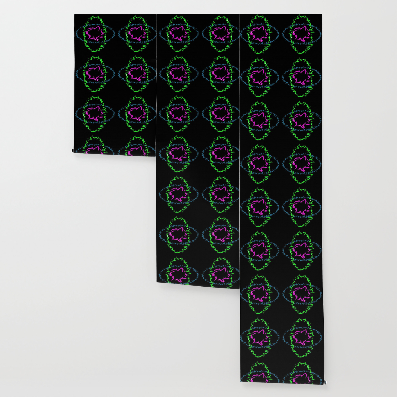 1980s Dna Wallpaper By Undauntedmusing Society6 The wallpapers are named hexagon globe and droid eye and come in red like all things verizon, and i have to say that they simply look stunning. society6