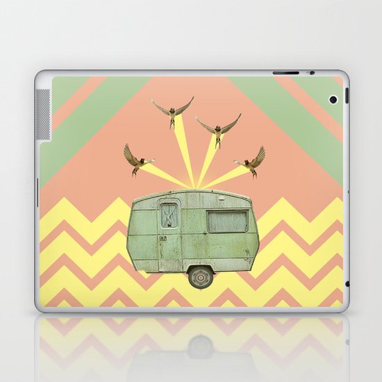 The best way to travel Laptop & iPad Skin