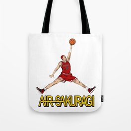 “Air Sakuragi” Slam Dunk Anime Creative Design Tote Bag