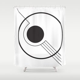 CircleCircle 013 Shower Curtain