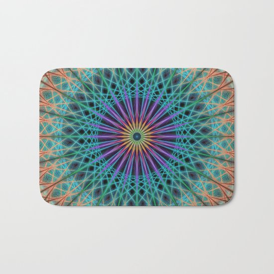 Round fantasy structure Bath Mat