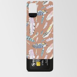 Feathers Pattern Android Card Case