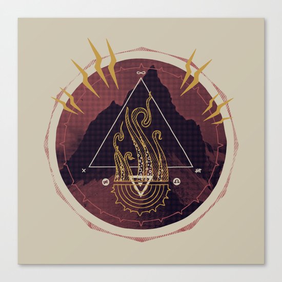 Mountain of Madness (alternate) Canvas Print