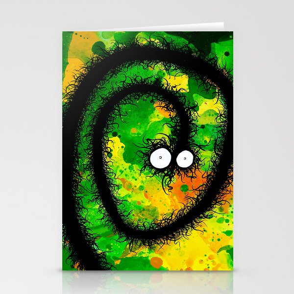 The Creatures From The Drain painting 40 Stationery Cards