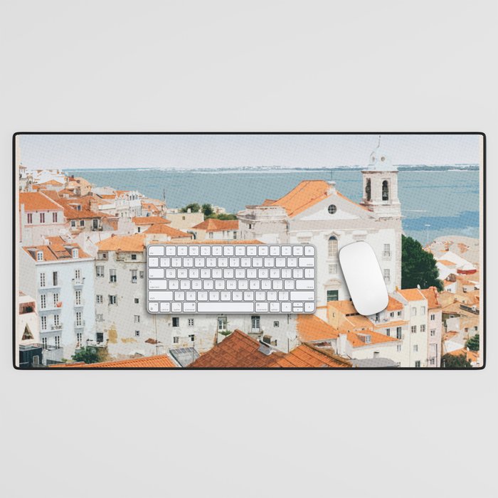 Visit Lisbon Desk Mat