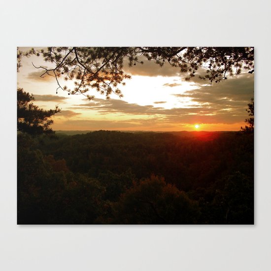 Mountain Tops Canvas Print