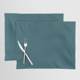 Fringed Tree Frog Teal Placemat