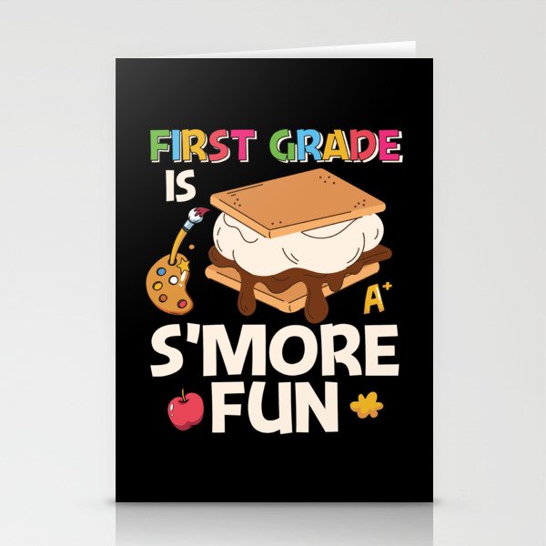 First Grade Is S'more Fun Stationery Cards