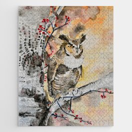 Great Horned Owl by padeapix Jigsaw Puzzle