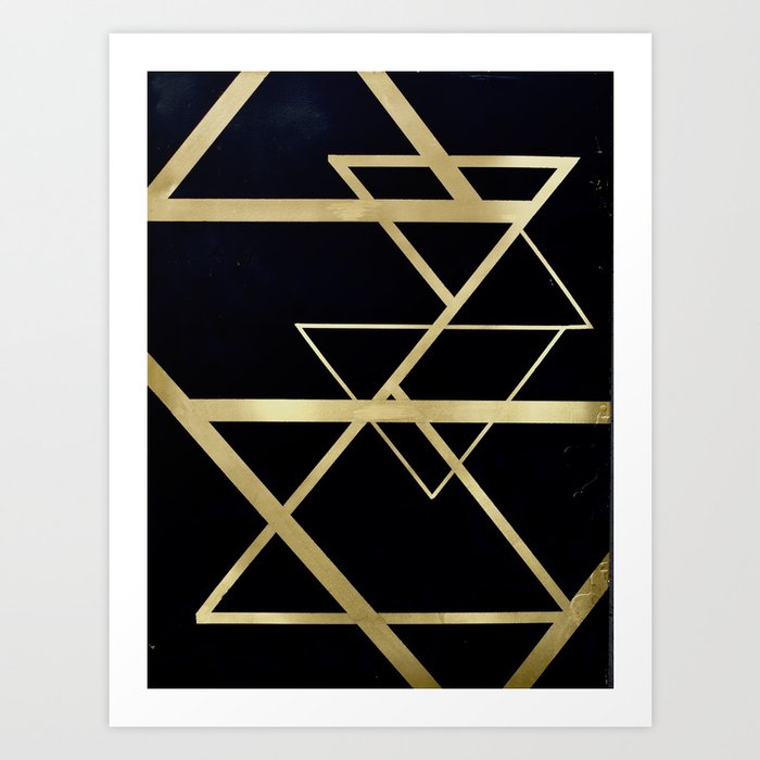 Try-Angles Art Print