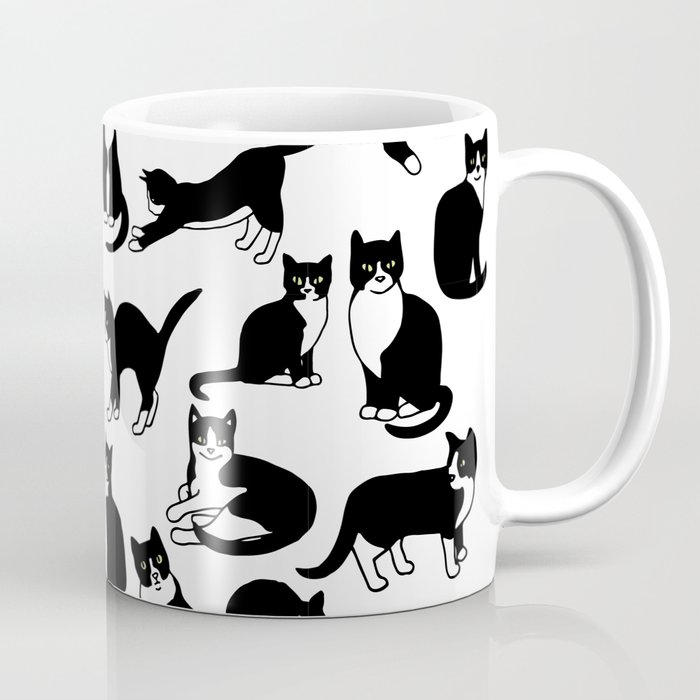 Tuxedo Cats Coffee Mug