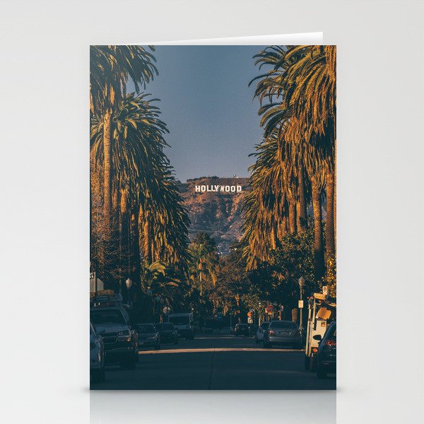 Hollywood Sign Stationery Cards
