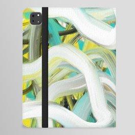 Abstract expressionist Art. Abstract Painting 19. iPad Folio Case