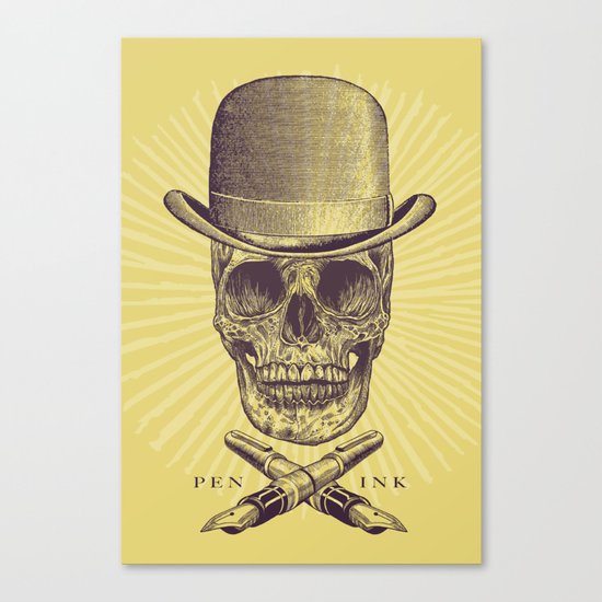 Dead Artist Canvas Print