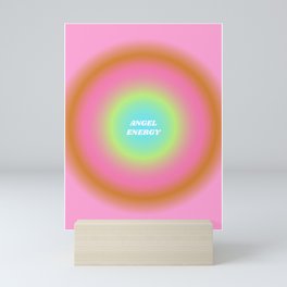 Angel Energy Y2K Print - Pink and Green Mini Art Print