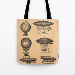 Airships / Air Balloons Tote Bag