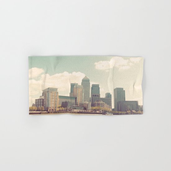 London Skyline Hand & Bath Towel