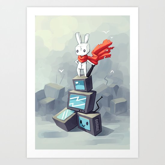 King Of The Hill Art Print