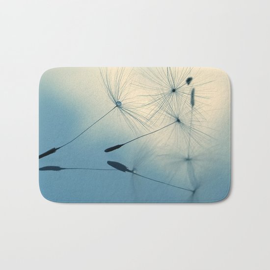 dandelion - cloud nine Bath Mat