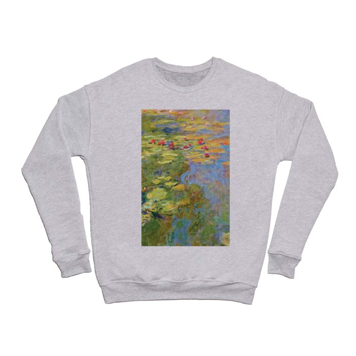 Water Lily,  Monet, Art Print, Prints Crewneck Sweatshirt