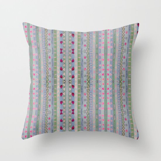 Hearts Pattern Throw Pillow