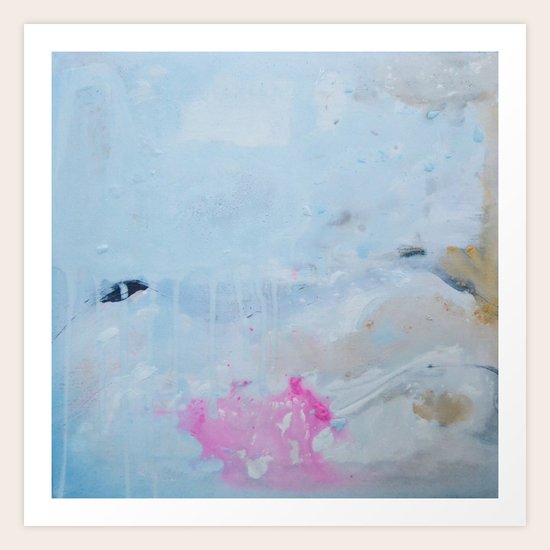 Blue Art Print