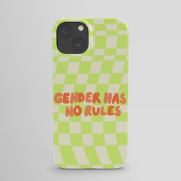 Gender Has No Rules  iPhone Case
