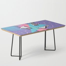 Memphis Pattern 57 - 80s - 90s Retro / 2nd year anniversary design Coffee Table