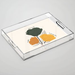 Make Yourself a Priority Acrylic Tray